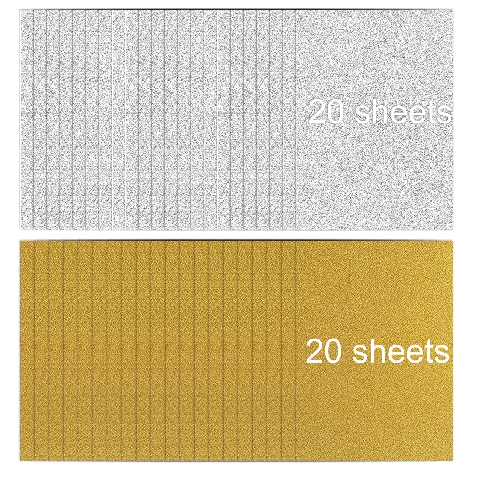 40 piezas de cinta adhesiva de papel autoadhesiva para manualidades A4 con adhesivo posterior - Image 11
