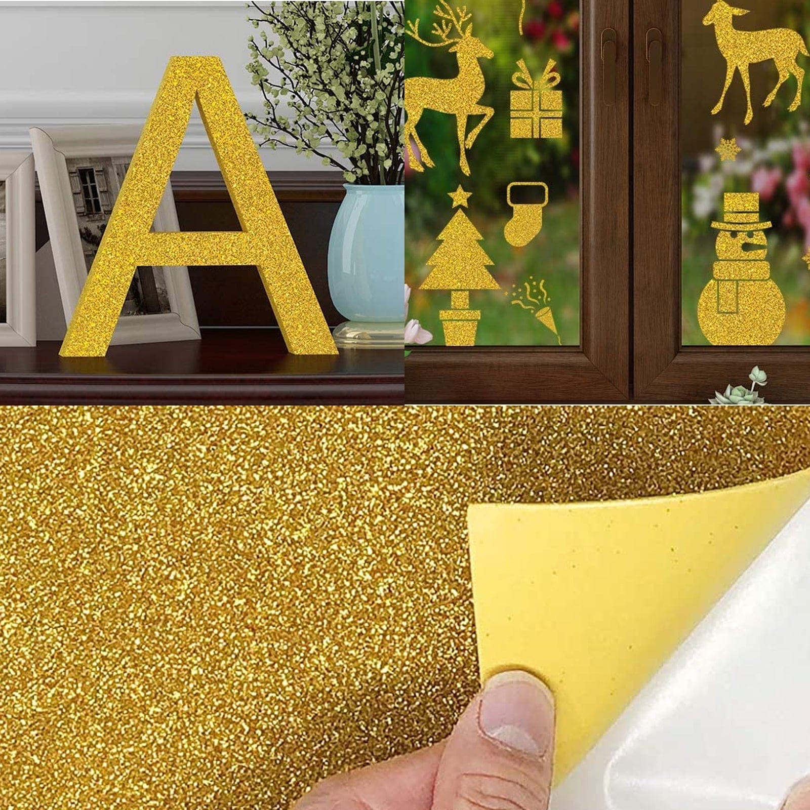 40 piezas de cinta adhesiva de papel autoadhesiva para manualidades A4 con adhesivo posterior - Image 6