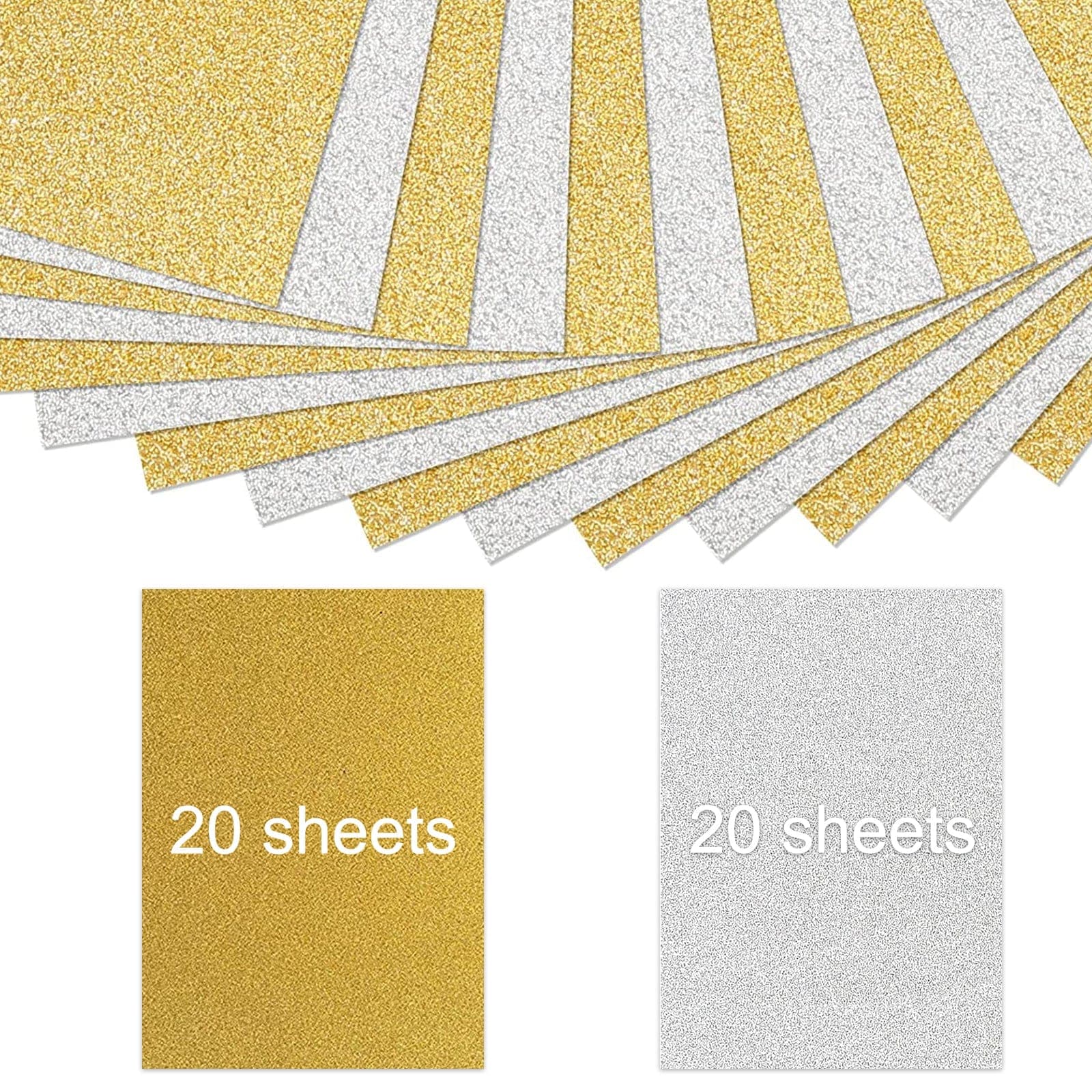 40 piezas de cinta adhesiva de papel autoadhesiva para manualidades A4 con adhesivo posterior - Image 7