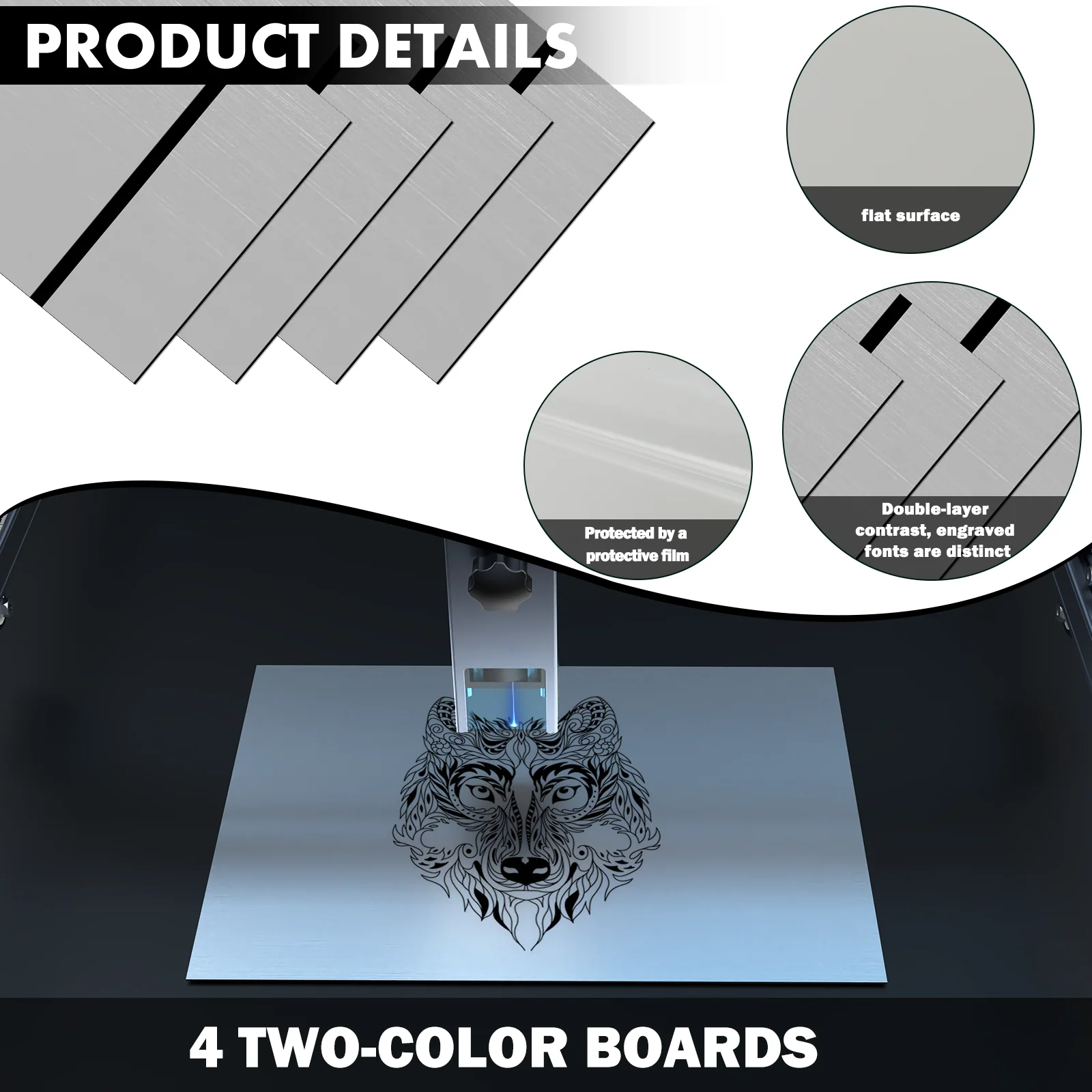4 letreros personalizados de 12'' x 8'' para el hogar o la oficina - Image 10