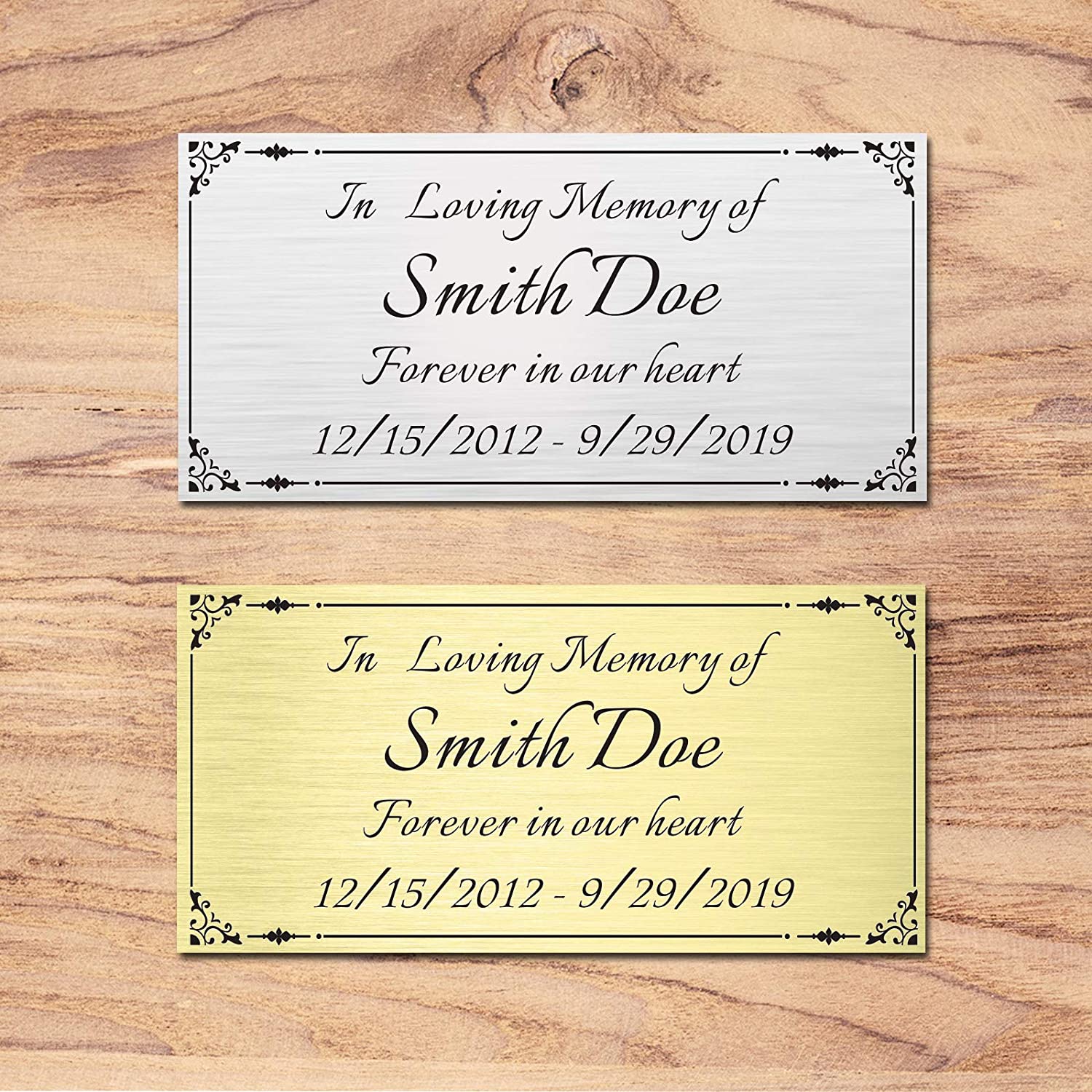 4 letreros personalizados de 12'' x 8'' para el hogar o la oficina - Image 8
