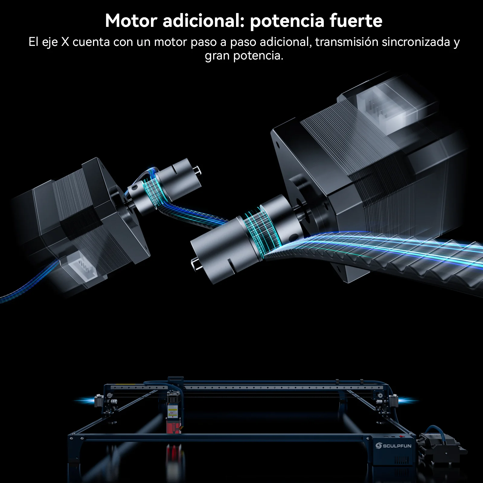 [EN MÉXICO] Sculpfun Kit de expansión del área de grabado 935x905 mm para S10/S30 / S30 Pro/ S30 Pro Max - Image 6