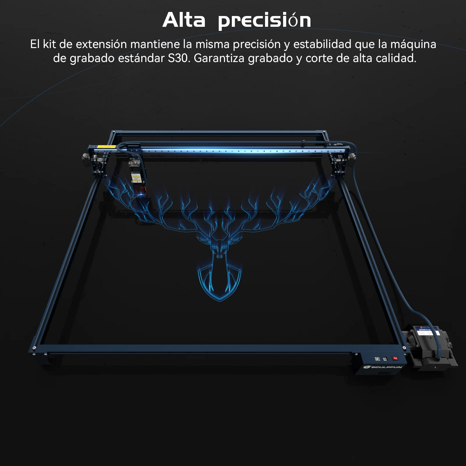 [EN MÉXICO] Sculpfun Kit de expansión del área de grabado 935x905 mm para S10/S30 / S30 Pro/ S30 Pro Max - Image 7