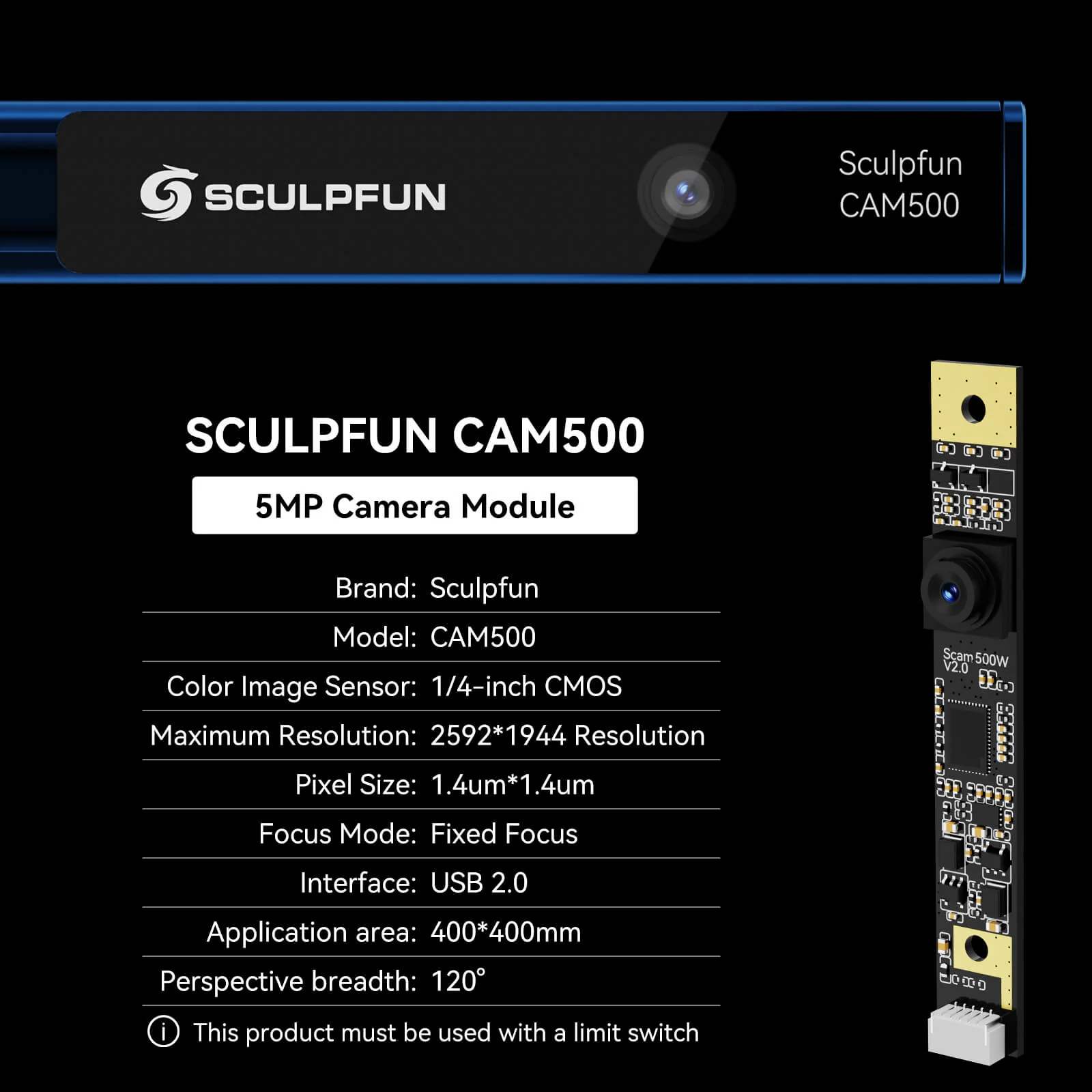 [EN MÉXICO] SCULPFUN CAM500 Cámara Lightburn Posicionamiento preciso para grabadores láser - Image 14