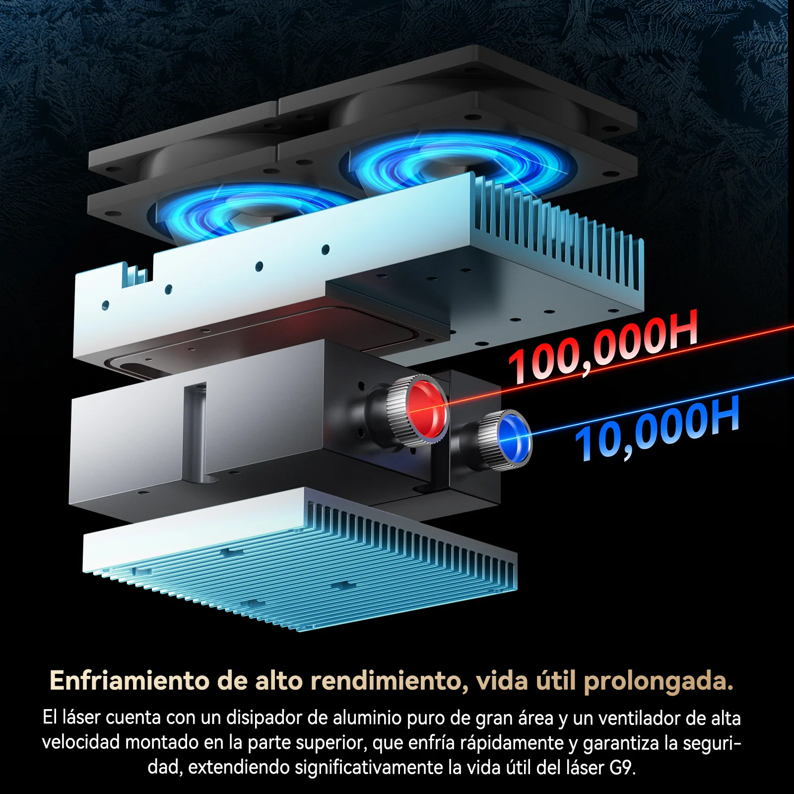 Grabador láser portátil SCULPFUN G9 con láser de diodo IR de 2W + láser de 10W - Image 18