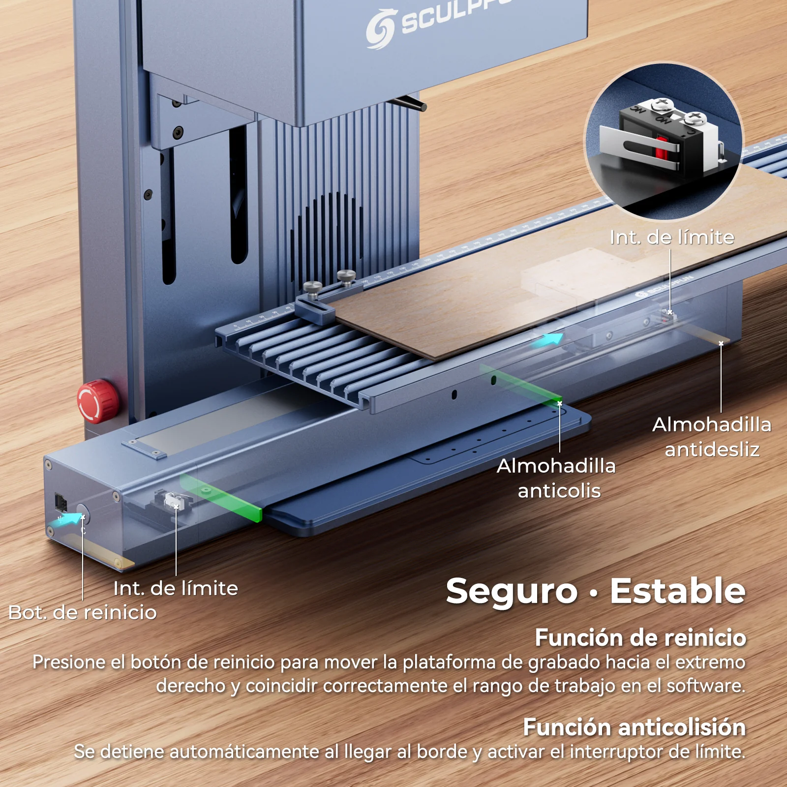 SCULPFUN G9 Kit de extensión de diapositivas solo para G9/V5 - Image 11