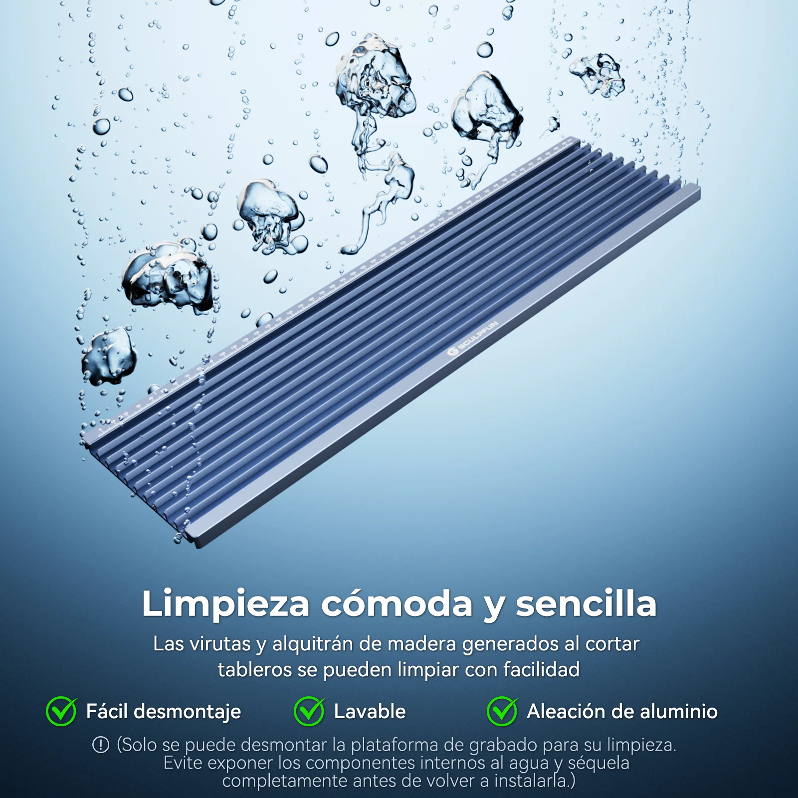 SCULPFUN G9 Kit de extensión de diapositivas solo para G9/V5 - Image 14