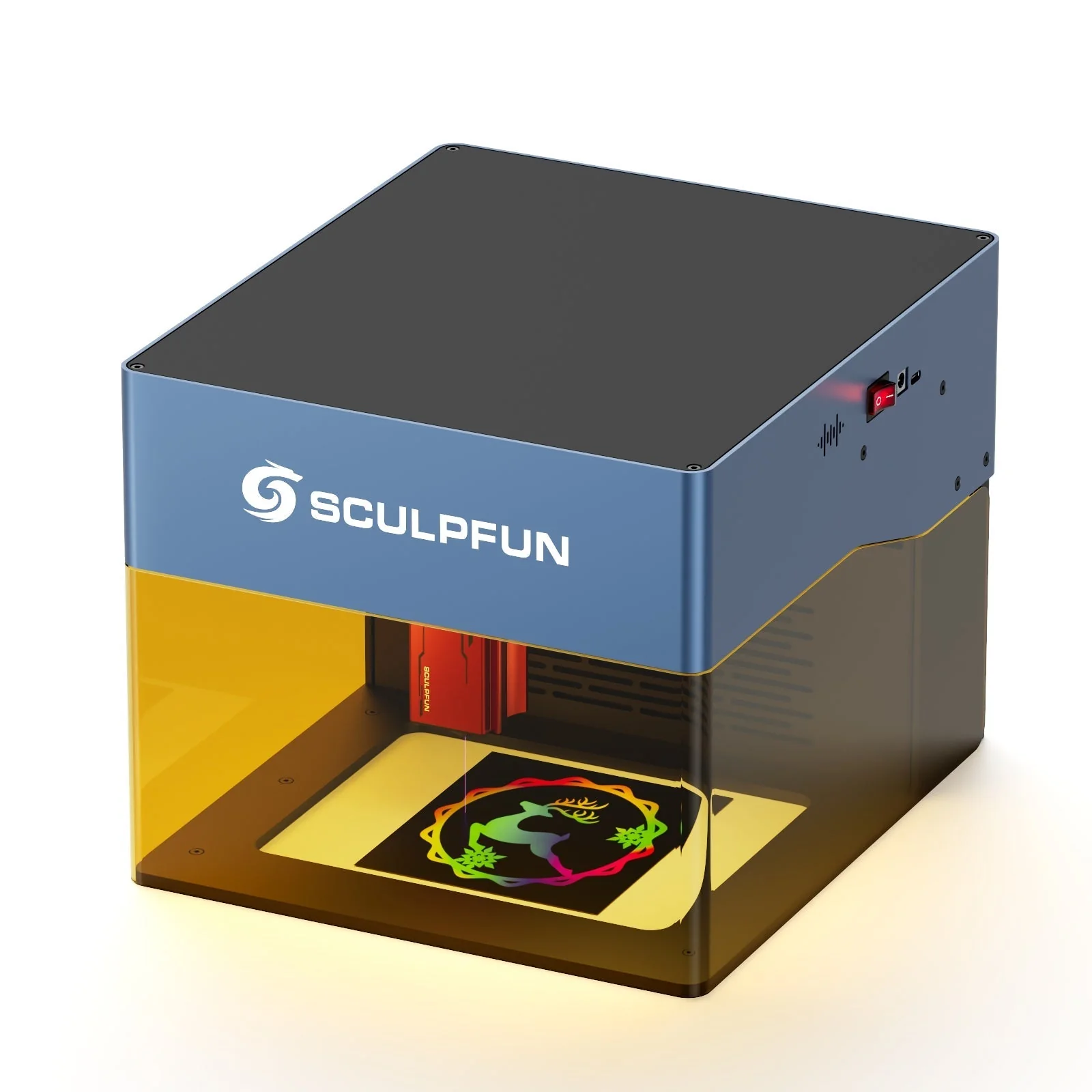 SCULPFUN iCube Pro 5W Máquina de grabado láser portátil + clave de licencia LightBurn Core - Image 5