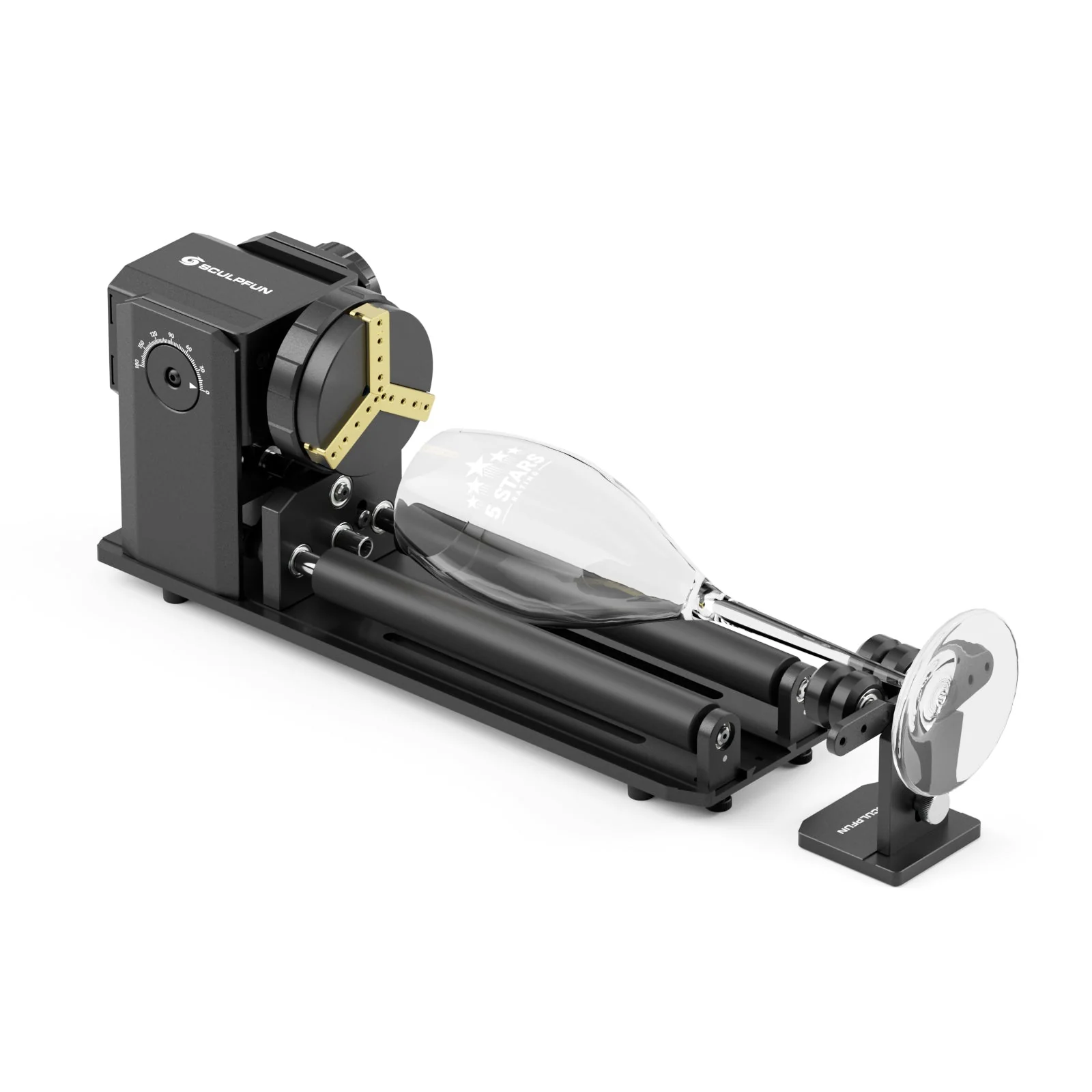 [EN MÉXICO] SCULPFUN RA Pro Max 4 en 1 Rodillo giratorio y mandril para grabador láser - Image 6