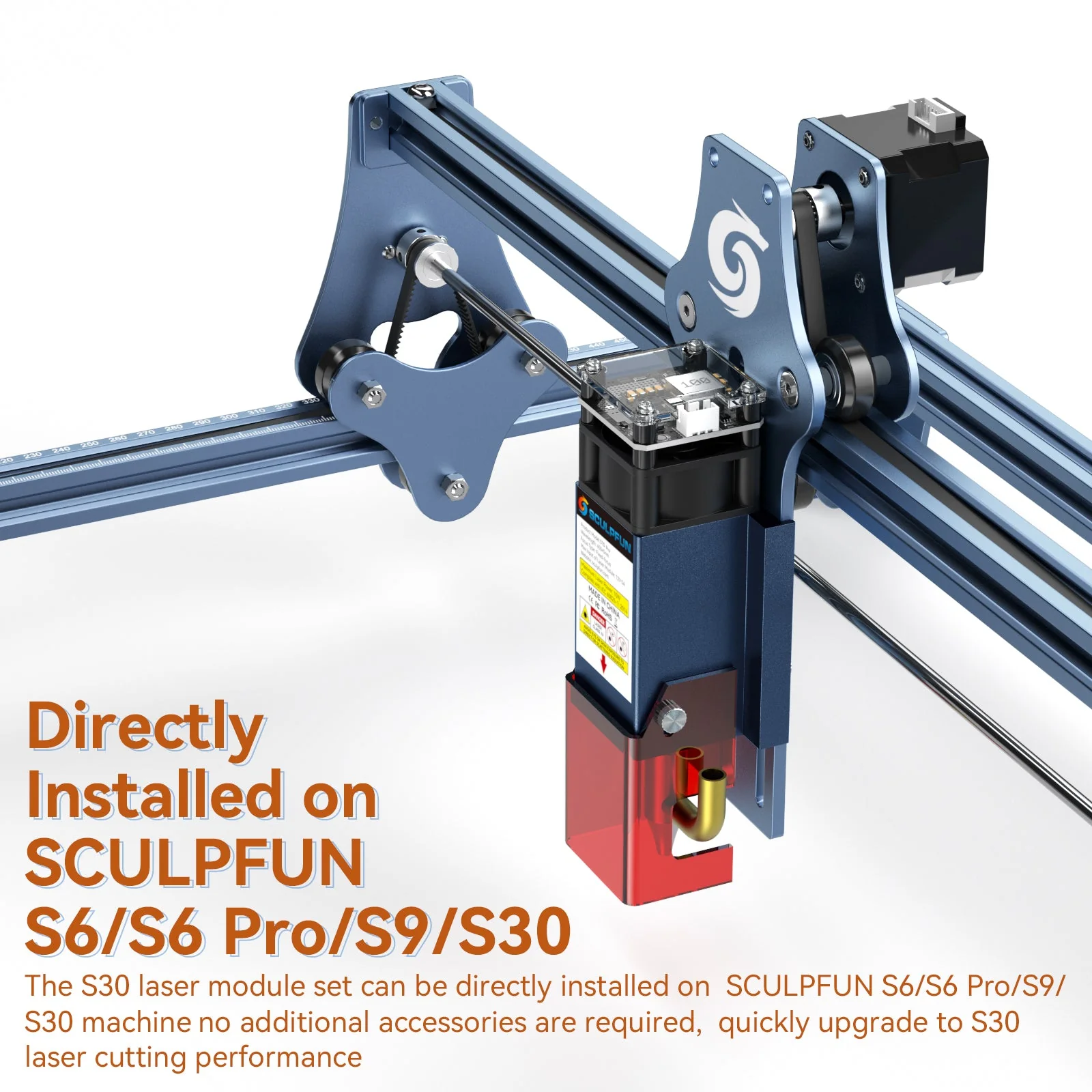 [EN MÉXICO] SCULPFUN S30 Pro 10W Módulo Láser - Image 4