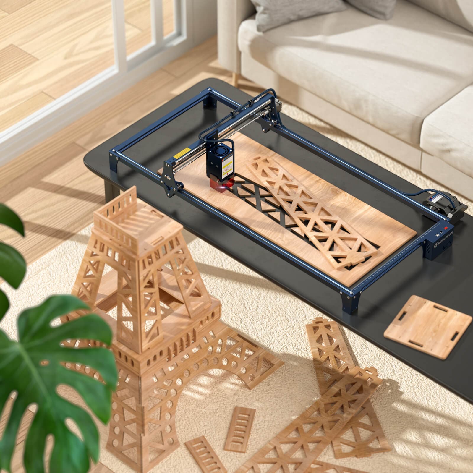 Kit de expansión del eje Y de SCULPFUN solo para máquina de grabado S30 / S30 Pro / S30 Pro Max - Image 9