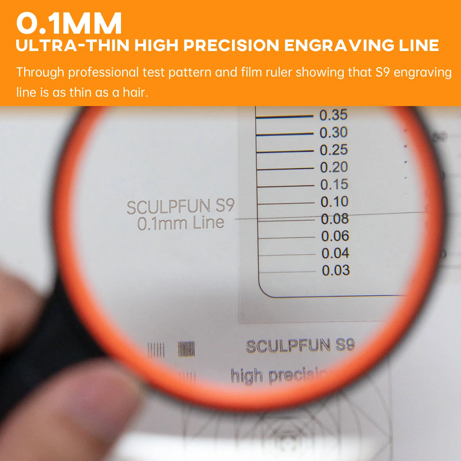 [EN MÉXICO] Grabador láser SCULPFUN S9 de 5,5 W + Sistema de asistencia neumática S9 + Rodillo giratorio - Image 10