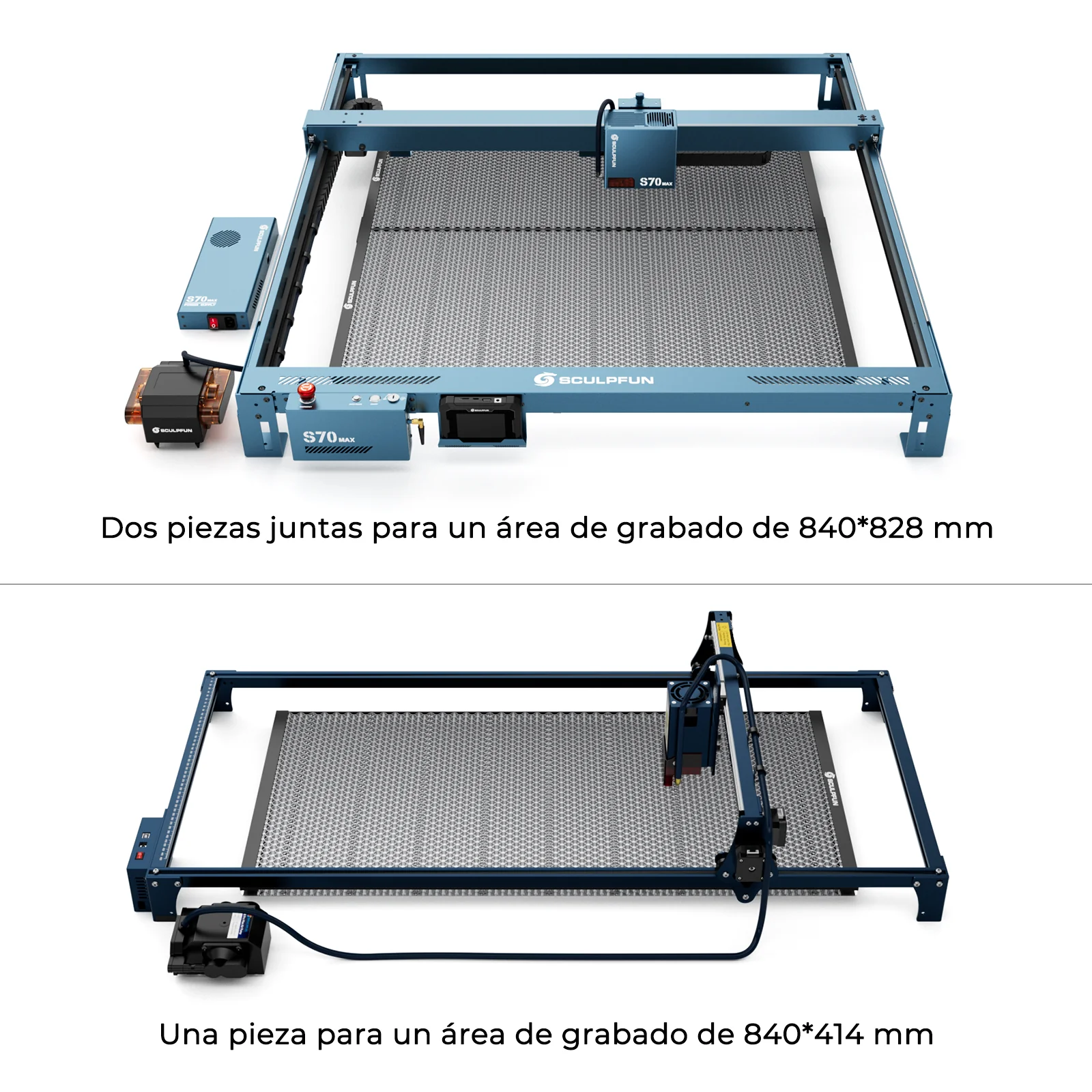 [EN MÉXICO] Paneles de trabajo de nido de abeja SCULPFUN H4 para corte por láser: 840 x 828 mm - Image 5