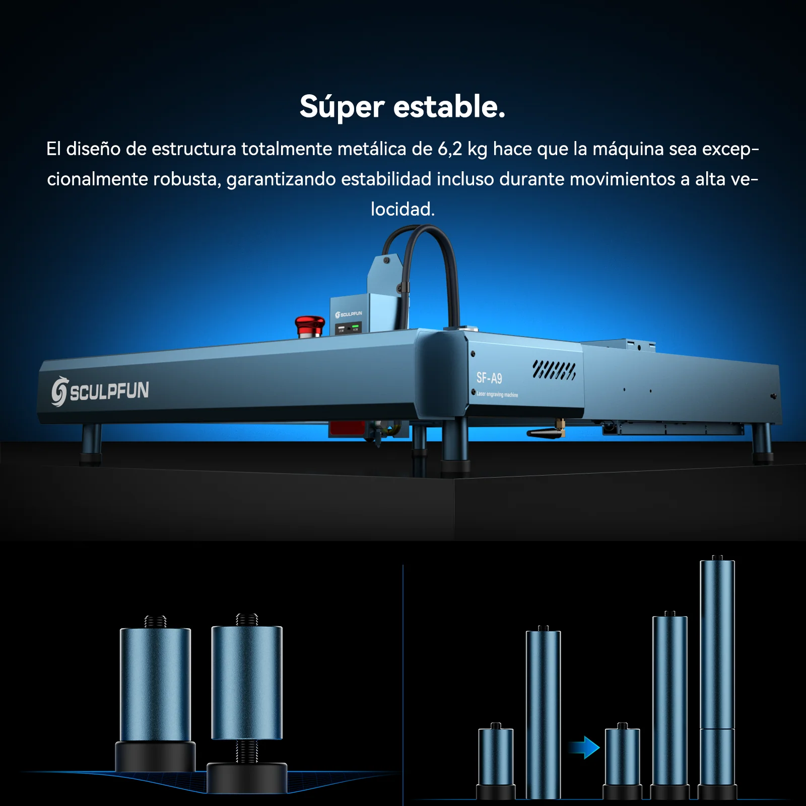 [EN MÉXICO] SCULPFUN SF-A9 40W Grabador y cortadora láser - Image 16