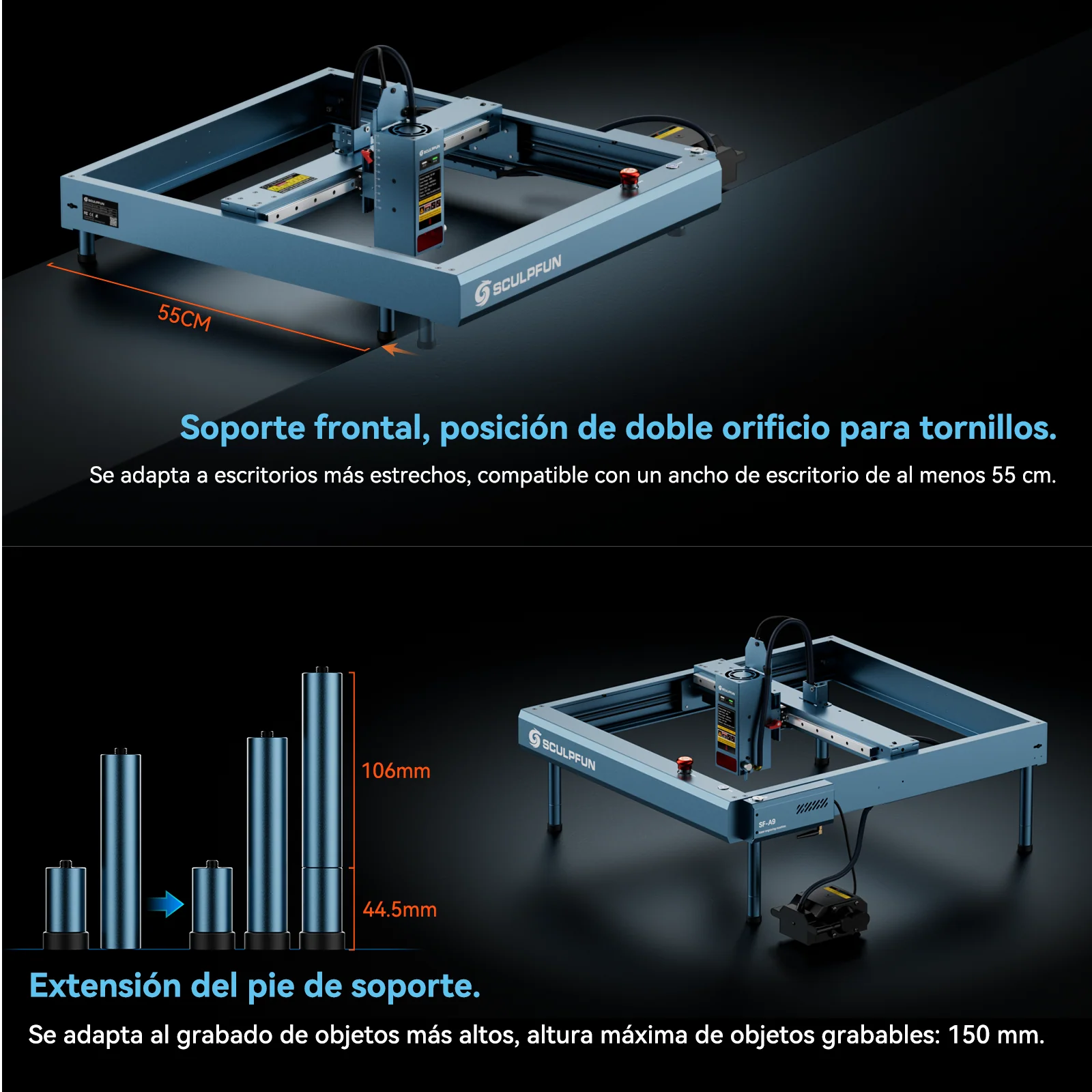 [EN MÉXICO] SCULPFUN SF-A9 40W Grabador y cortadora láser - Image 17
